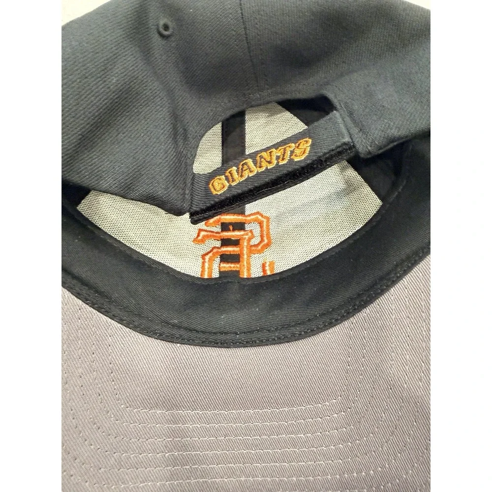 47 Brand San Francisco Giants Major League Baseball Cap Hat Black Orange OSFM